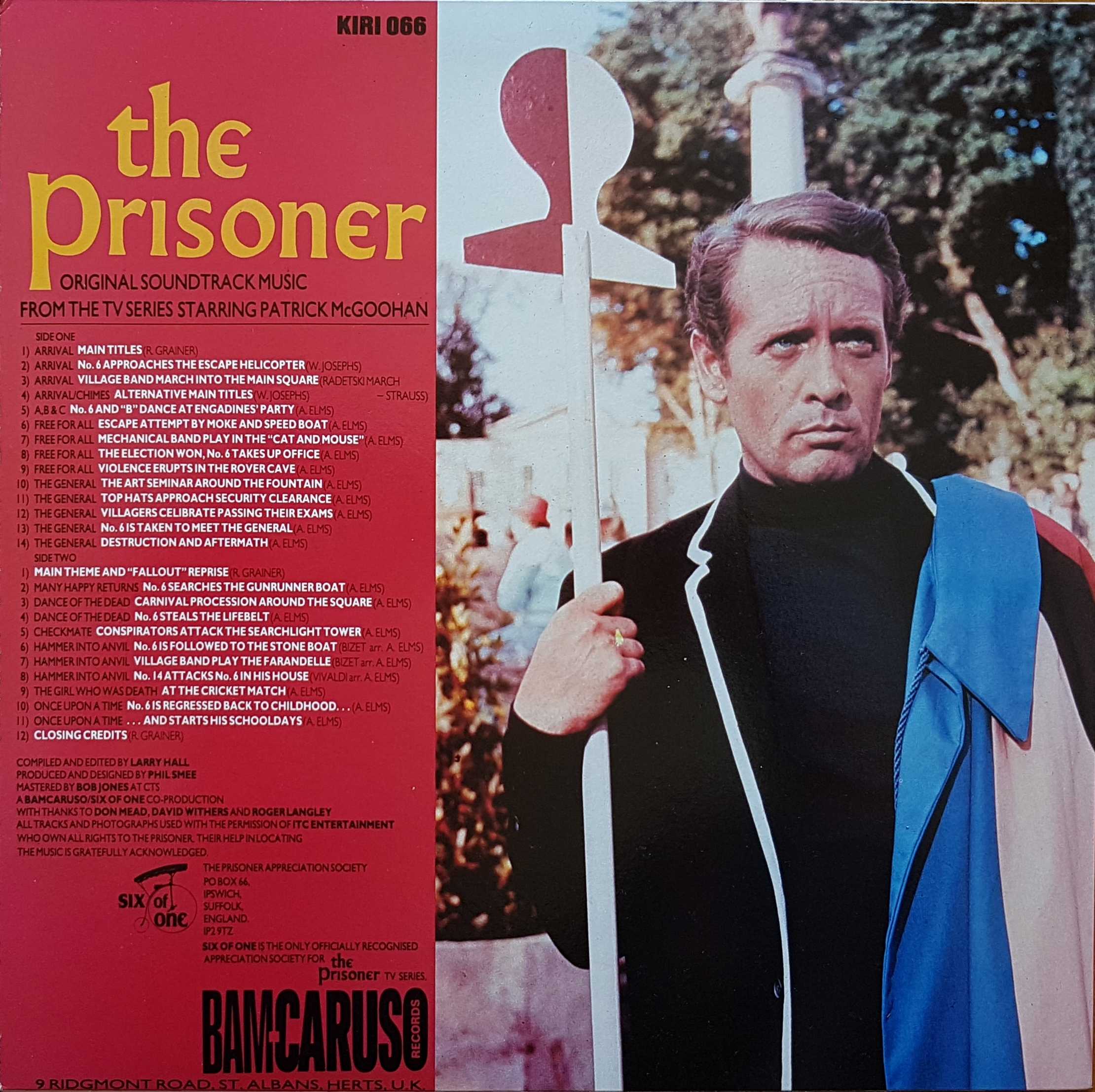 Picture of KIWI 066 The prisoner by artist Various from ITV, Channel 4 and Channel 5 library